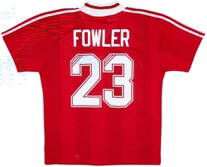 1995-96 Liverpool Home Shirt Fowler #23 - 10/10 - (L)