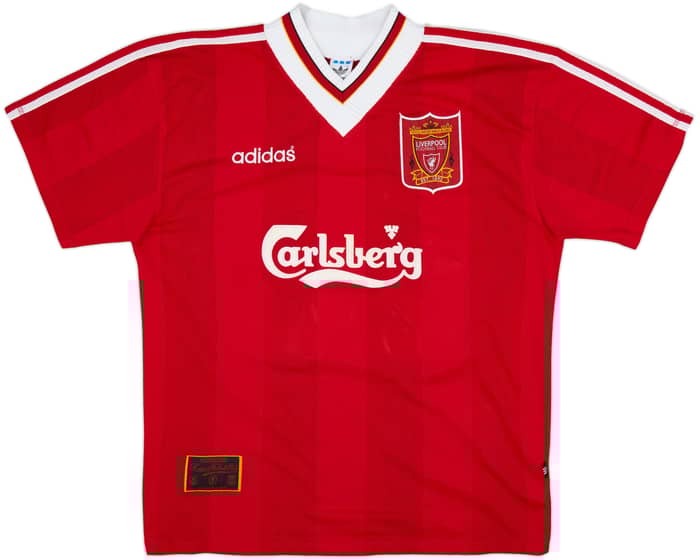 1995-96 Liverpool Home Shirt Fowler #23 - 10/10 - (L)