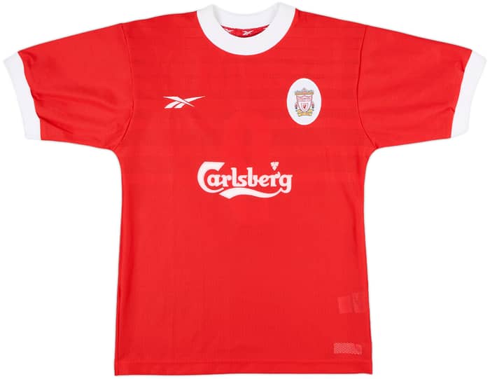 1998-00 Liverpool Home Shirt Fowler #9 - 10/10 - (Y)