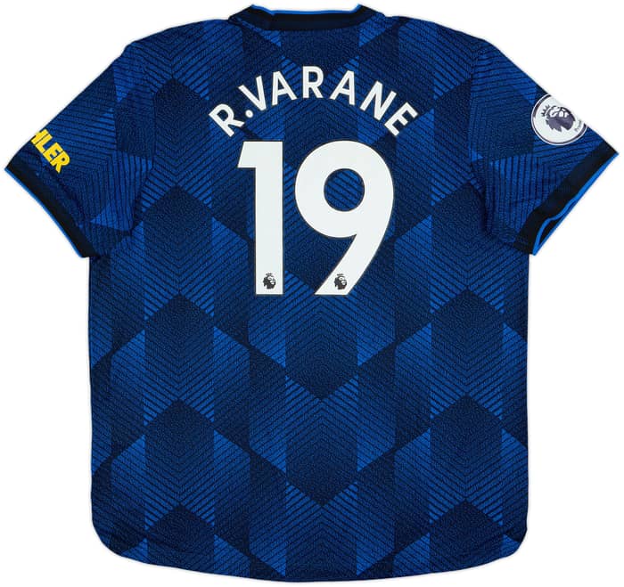 2021-22 Manchester United Authentic Third Shirt R.Varane #19 - 10/10 - (XXL)