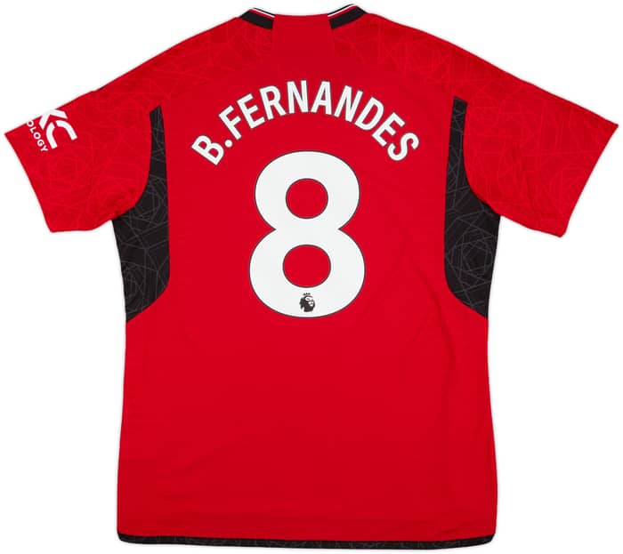 2023-24 Manchester United Authentic Home Shirt B.Fernandes #8 (XL)
