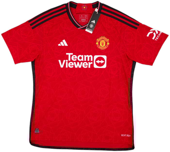 2023-24 Manchester United Authentic Home Shirt B.Fernandes #8 (XL)