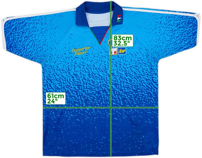 1994 Italy 'Supporter Azzurri' Shirt - 5/10 - (XL)