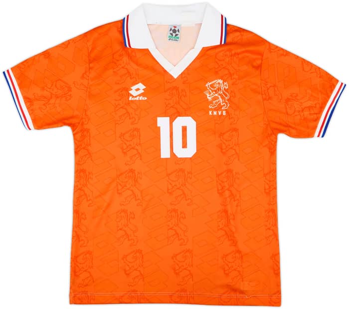 1994 Netherlands Home Shirt Bergkamp #10 - 9/10 - (M)