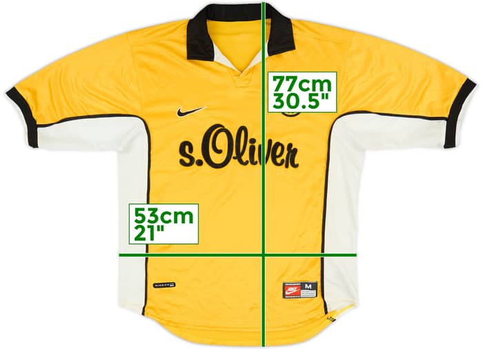 1998-00 Borussia Dortmund Home Shirt - 7/10 - (M)