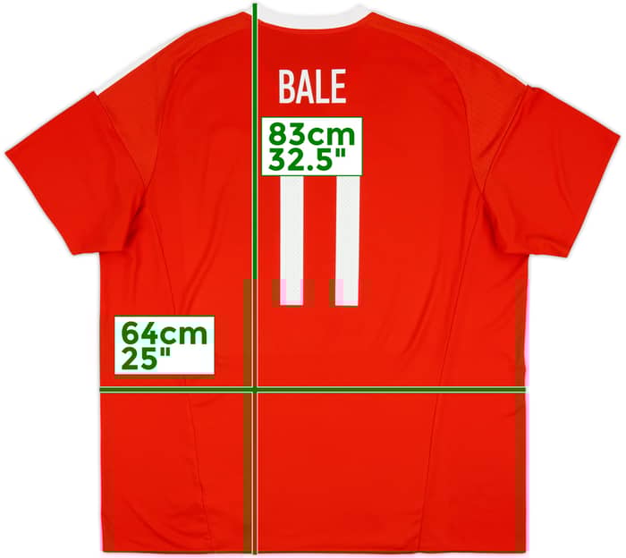 2016-17 Wales Home Shirt Bale #11 - 8/10 - (XXL)
