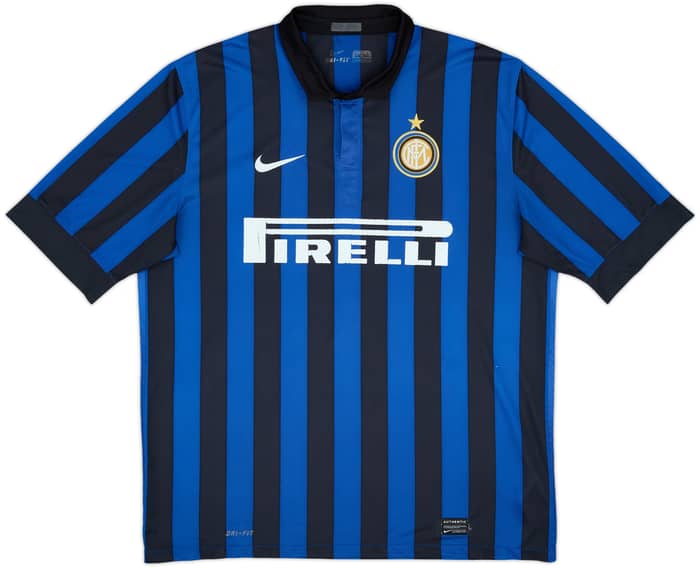 2011-12 Inter Milan Home Shirt Milito #22 - 6/10 - (XL)