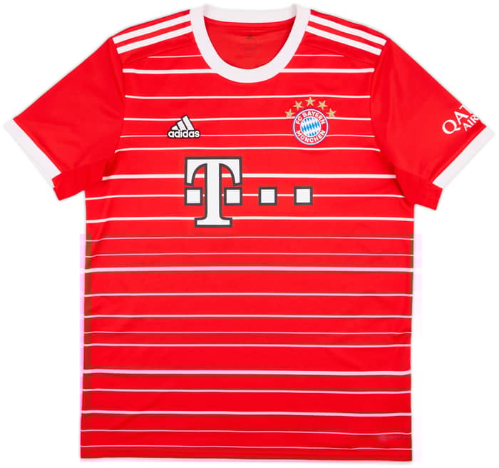 2022-23 Bayern Munich Home Shirt Musiala #42 - 9/10 - (L)