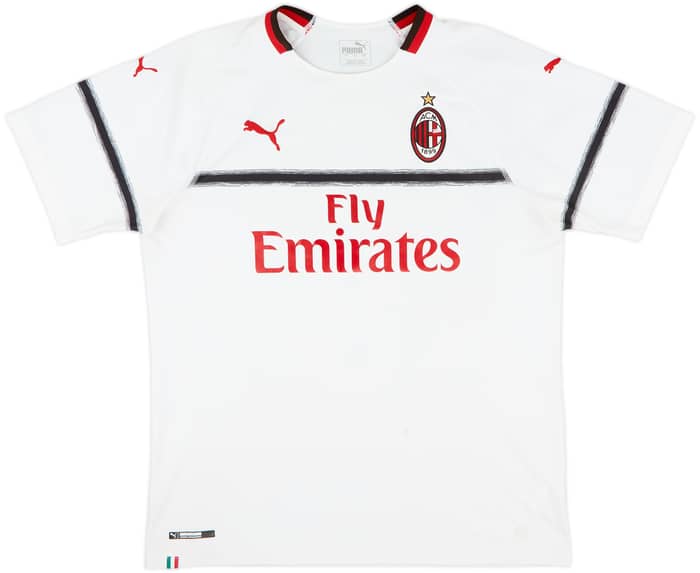 2018-19 AC Milan Away Shirt Higuain #9 - 4/10 - (L)
