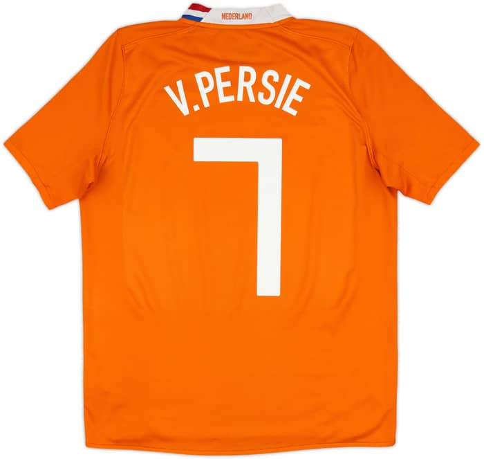 2008-10 Netherlands Home Shirt V.Persie #7 - 6/10 - (M)