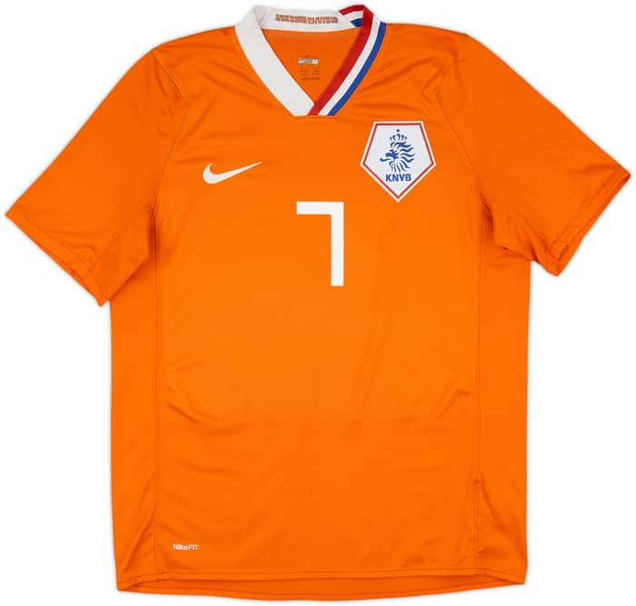 2008-10 Netherlands Home Shirt V.Persie #7 - 6/10 - (M)