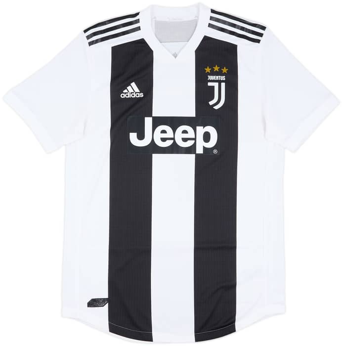 2018-19 Juventus Authentic Home Shirt Ronaldo #7 - 10/10 - (L)