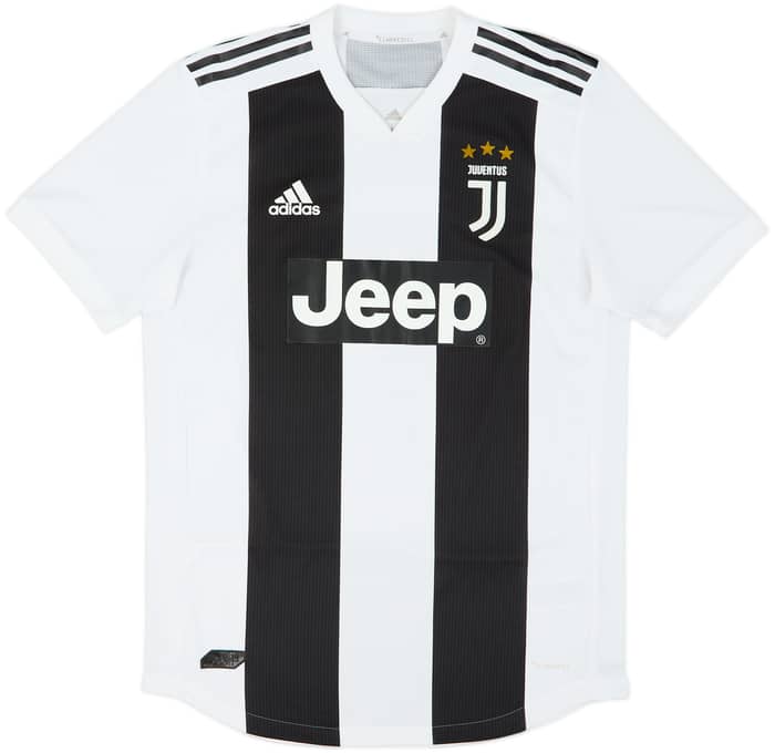 2018-19 Juventus Authentic Home Shirt Ronaldo #7 - 10/10 - (L)