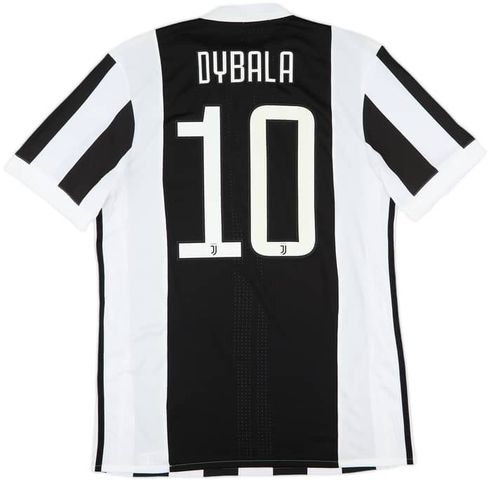 2017-18 Juventus Authentic Home Shirt Dybala #10 - 10/10 - (L)