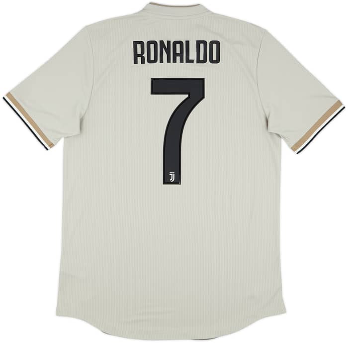2018-19 Juventus Authentic Away Shirt Ronaldo #7 - 7/10 - (L)