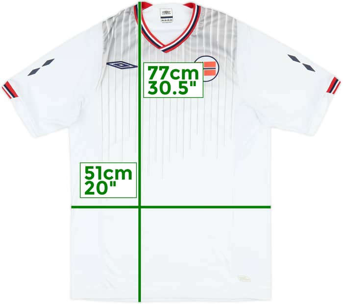 2009-10 Norway Away Shirt - 8/10 - (S)