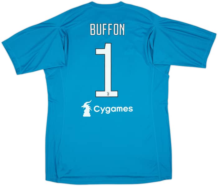 2017-18 Juventus Authentic GK S/S Shirt Buffon #1 (XL)