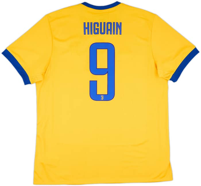 2017-18 Juventus Away Shirt Higuain #9 - 8/10 - (XL)