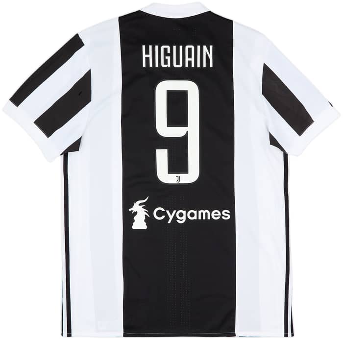 2018-19 Juventus Authentic Home Shirt Higuain #9 (XL)