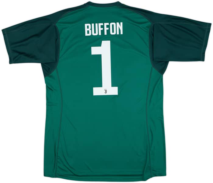 2018-19 Juventus GK S/S Shirt Buffon #1 - 8/10 - (XL)