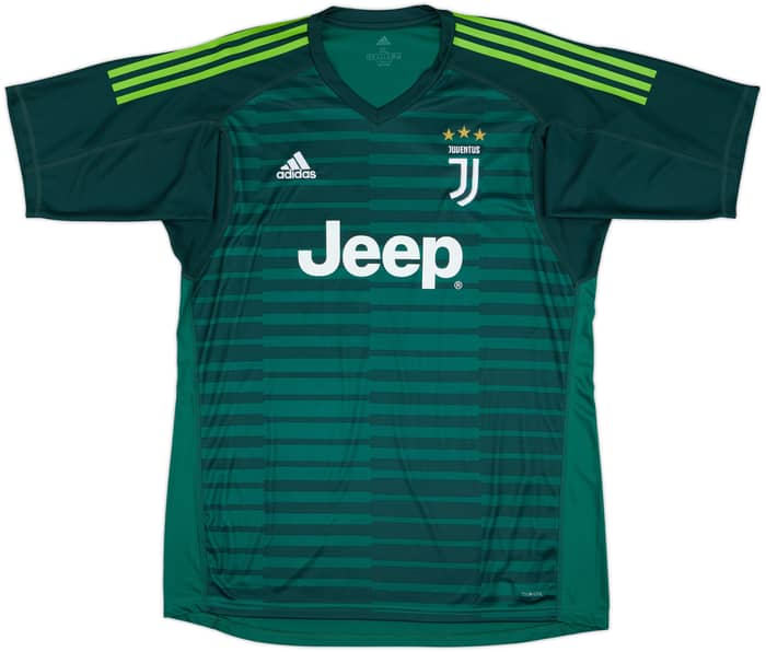 2018-19 Juventus GK S/S Shirt Buffon #1 - 8/10 - (XL)