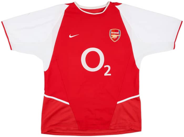 2002-04 Arsenal Home Shirt Henry #14 - 8/10 - (XL)