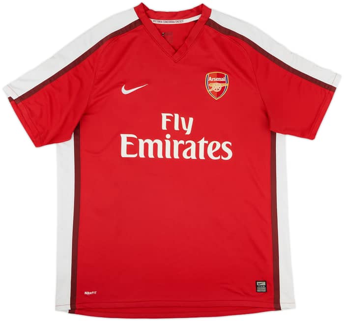 2008-10 Arsenal Home Shirt Vela #12 - 5/10 - (XL)