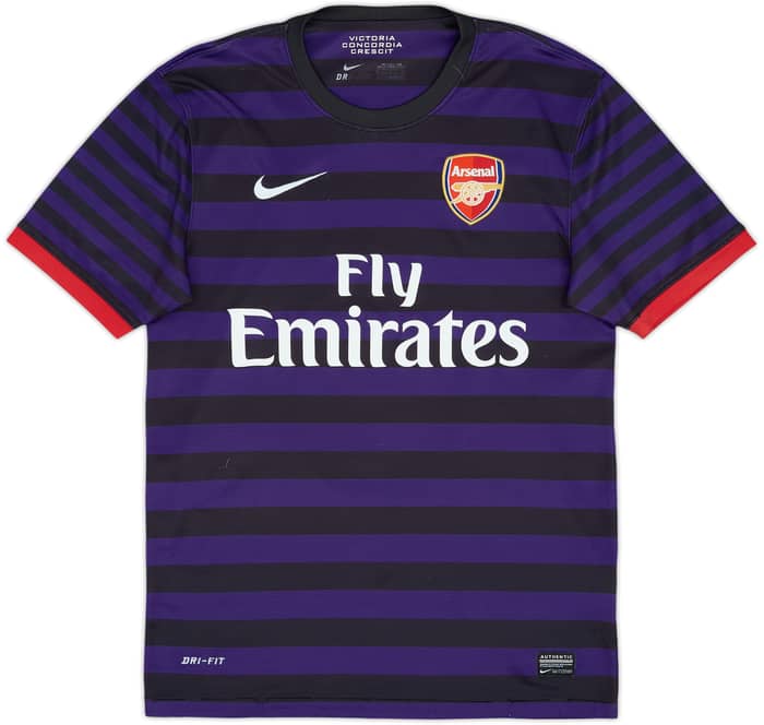 2012-13 Arsenal Away Shirt Arteta #8 - 8/10 - (S)
