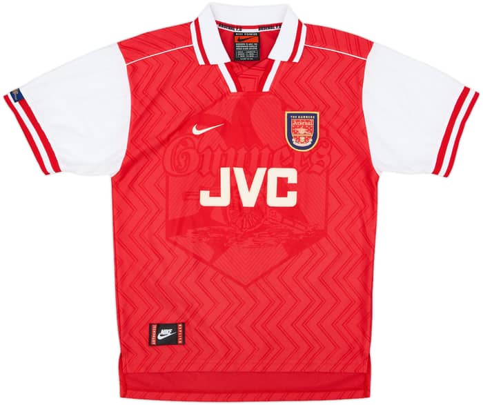 1996-98 Arsenal Home Shirt Wright #8 - 8/10 - (M)