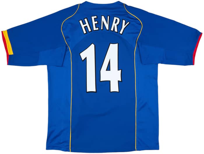 2004-06 Arsenal Away Shirt Henry #14 - 8/10 - (L)