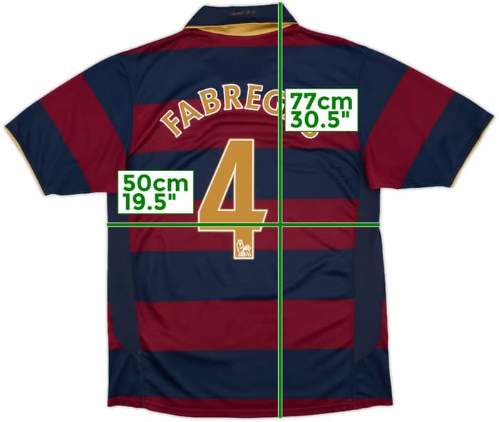 2007-08 Arsenal Third Shirt Fabregas #4 - 7/10 - (M)