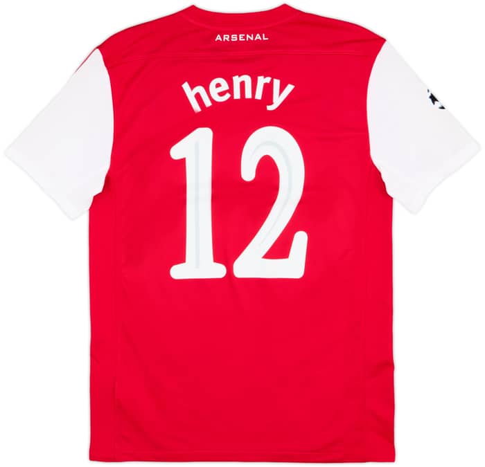 2011-12 Arsenal Home Shirt Henry #12 - 6/10 - (M)