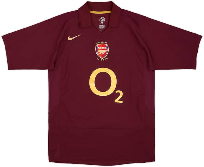 2005-06 Arsenal Home Shirt Henry #14 - 8/10 - (M)