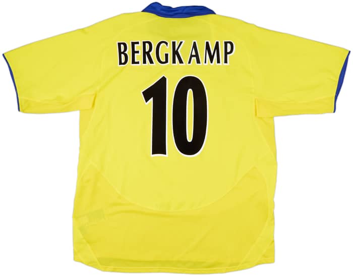 2003-05 Arsenal Away Shirt Bergkamp #10 - 10/10 - (XL)
