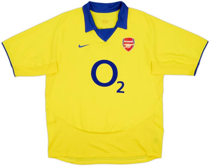 2003-05 Arsenal Away Shirt Henry #14 - 8/10 - (L)