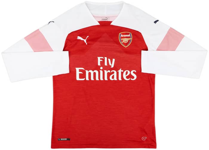 2018-19 Arsenal Home L/S Shirt Ozil #10 - 10/10 - (M)