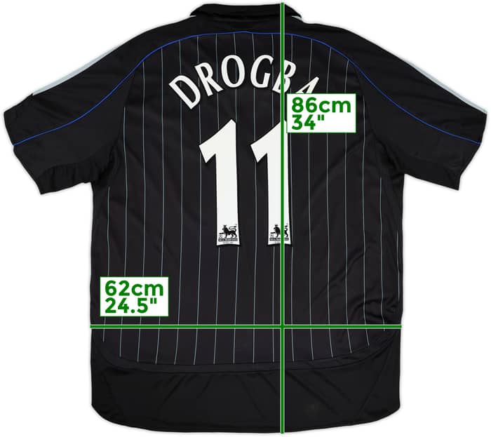 2006-07 Chelsea Third Shirt Drogba #11 - 8/10 - (XL)