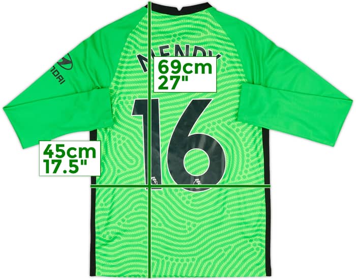 2020-21 Chelsea GK Shirt Mendy #16 - 7/10 - (XL.Boys)