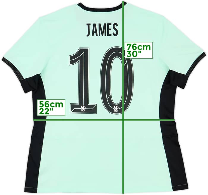 2023-24 Chelsea Third Shirt James #10 - 5/10 - (Women's XXL)