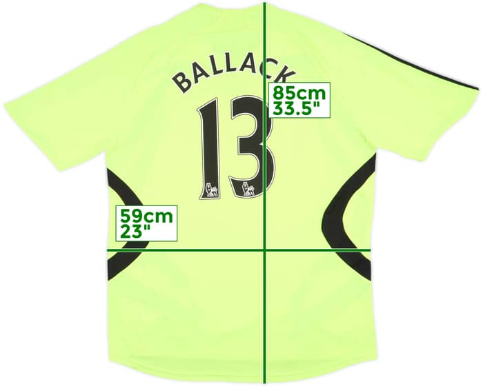 2007-08 Chelsea Away Shirt Ballack #13 - 9/10 - (XL)