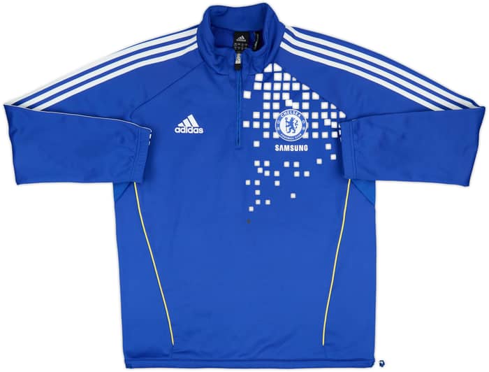 2011-12 Chelsea adidas 1/4 Zip Training Top - 8/10 - (L)