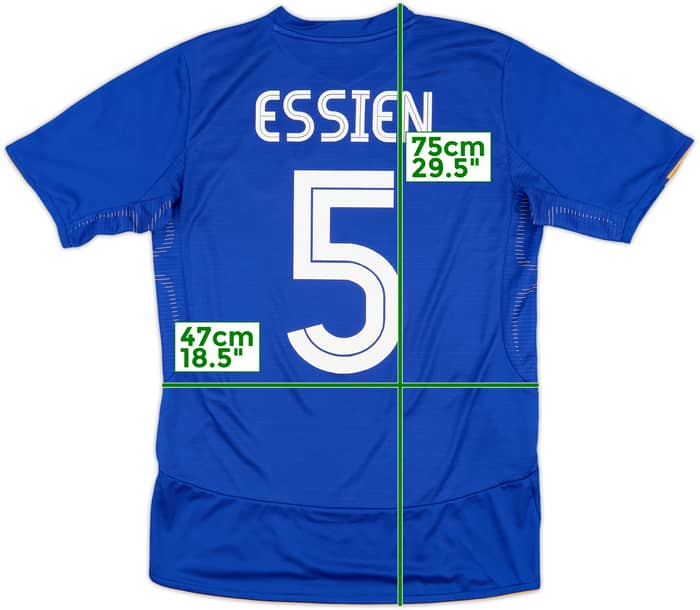 2005-06 Chelsea Centenary Home Shirt Essien #5 - 6/10 - (S)