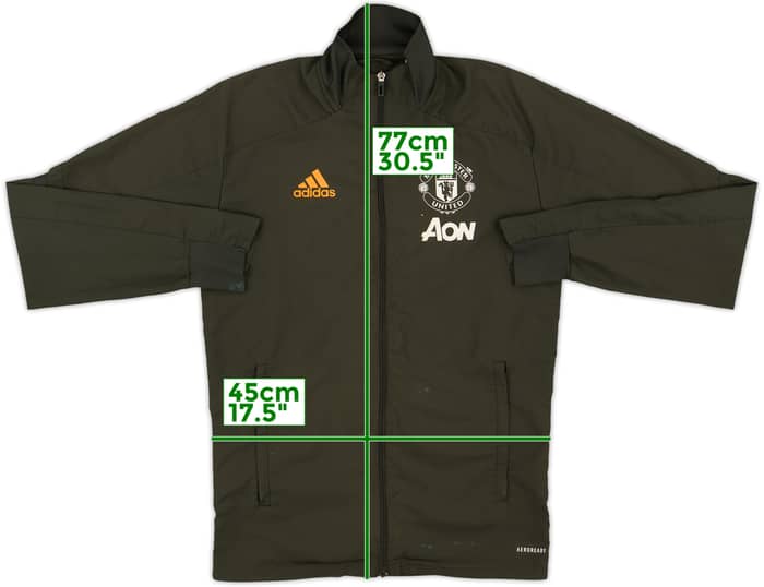 2020-21 Manchester United adidas Track Jacket - 7/10 - (XS)