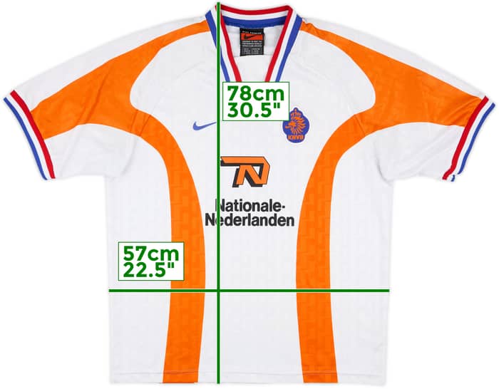 1997-98 Netherlands Player Issue Training Shirt #7 - 8/10 - (XL)