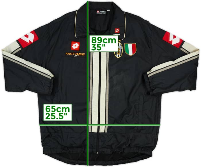 2001-02 Juventus Lotto Track Jacket - 8/10 - (XL)