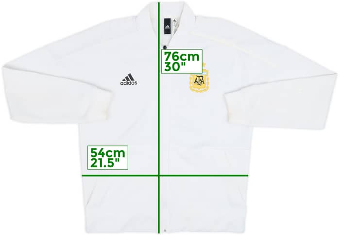 2018-19 Argentina adidas Track Jacket - 6/10 - (M)