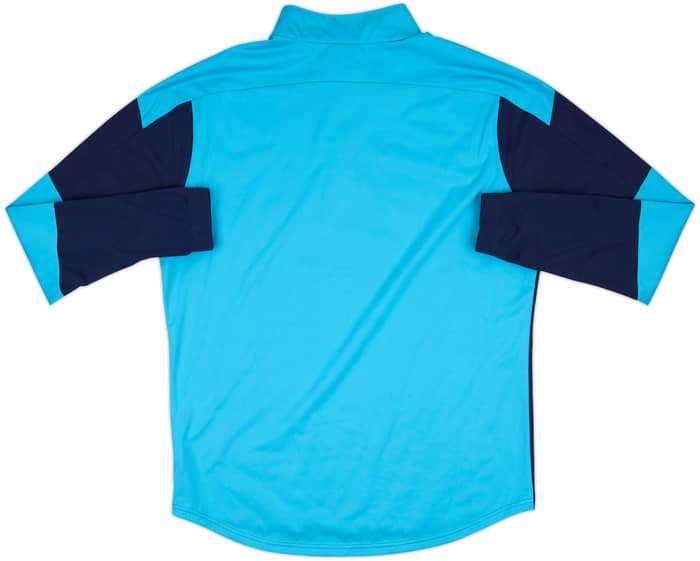 2020-21 Olympique Marseille Puma 1/4 Zip Drill Top - 8/10 - (XL)