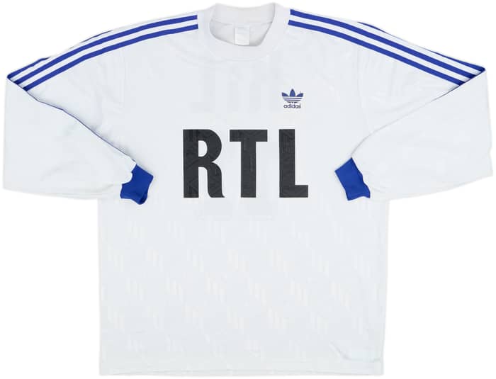 1980s Coupe de France Home L/S Shirt #11 - 9/10 - (XL)