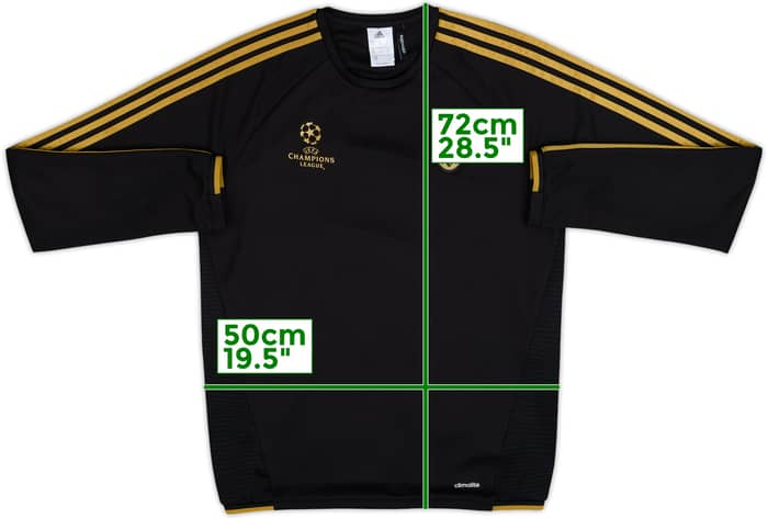 2015-16 Juventus adidas CL Sweat Top - 9/10 - (M)
