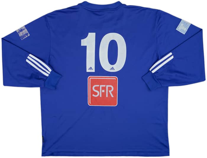 2002-03 adidas Coupe de France L/S Shirt #10 - 5/10 - (XL)